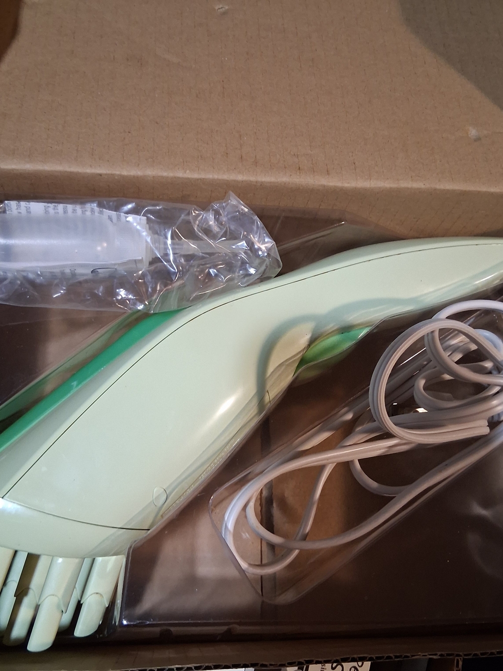 Handheld Fabric Steamer - Light Green